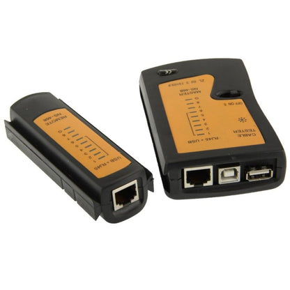 RJ45 and RJ11 Network Cable Tester - Lan Cable and Tools by buy2fix | Online Shopping UK | buy2fix