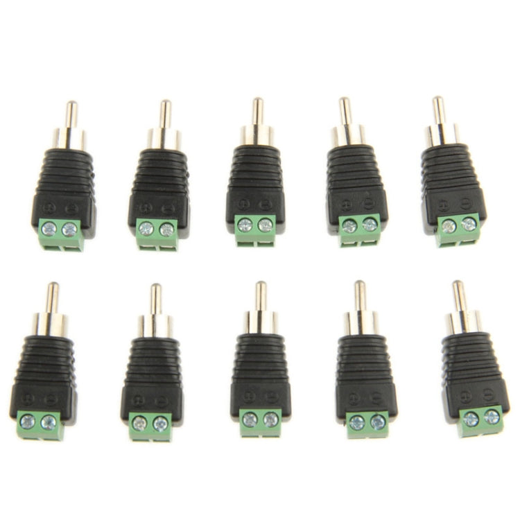 10 PCS Green RC Power Jack Adapter Connector Plug - Security by buy2fix | Online Shopping UK | buy2fix