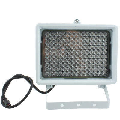 140 LED Auxiliary Light for CCD Camera, IR Distance: 150m (ZT-140LF) , Size: 11x17x12.5cm(White) - Security by buy2fix | Online Shopping UK | buy2fix