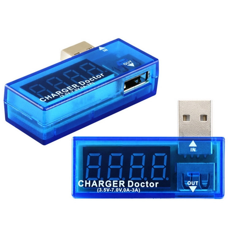 USB Voltage Charge Doctor / Current Tester for Mobile Phones / Tablets(Blue) - Consumer Electronics by buy2fix | Online Shopping UK | buy2fix