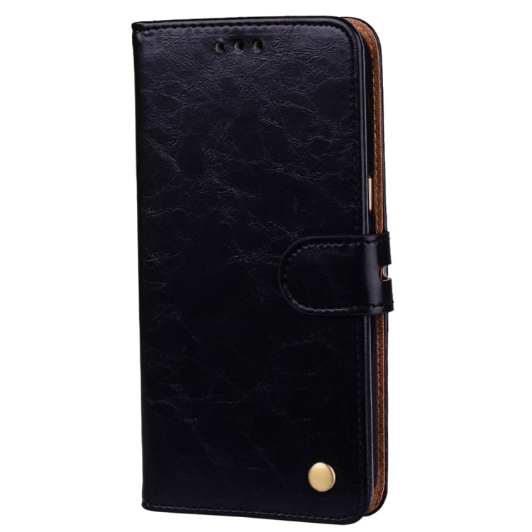 For Samsung Galaxy A5 (2017) Business Style Oil Wax Texture Horizontal Flip Leather Case with Holder & Card Slots & Wallet(Black) - Galaxy Phone Cases by buy2fix | Online Shopping UK | buy2fix