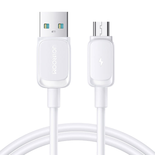 JOYROOM S-AM018A14 Multi-Color Series 2.4A USB to Micro USB Fast Charging Data Cable, Length:1.2m (White) -  by JOYROOM | Online Shopping UK | buy2fix