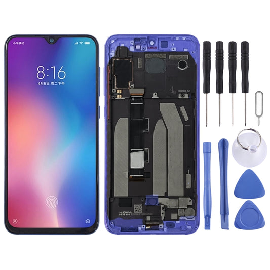 Original LCD Screen for Xiaomi Mi 9 SE Digitizer Full Assembly with Frame(Blue) - LCD Screen by buy2fix | Online Shopping UK | buy2fix
