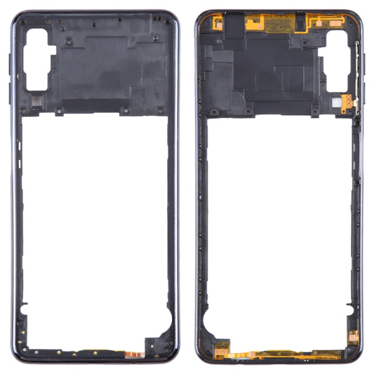 For Samsung Galaxy A7 2018 SM-A750 Middle Frame Bezel Plate (Black) - Frame Bezel Plate by buy2fix | Online Shopping UK | buy2fix