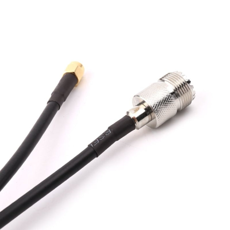 RG58 UHF Female to SMA Male Connecting Cable, Length: 100cm - Security by buy2fix | Online Shopping UK | buy2fix