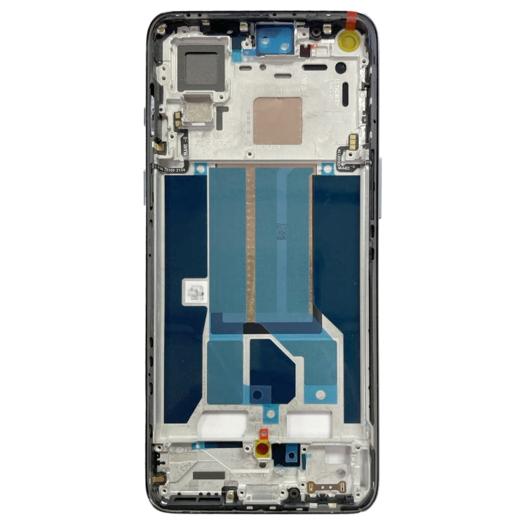 For OnePlus Nord 2 5G DN2101 DN2103 Middle Frame Bezel Plate (Blue) - Repair & Spare Parts by buy2fix | Online Shopping UK | buy2fix