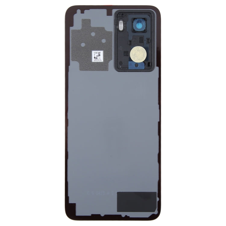 For OPPO A77 5G / A77s Original Battery Back Cover with Camera Lens Cover(Black) - Repair & Spare Parts by buy2fix | Online Shopping UK | buy2fix