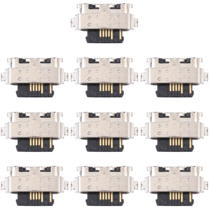 10 PCS Charging Port Connector For Alcatel 3X 2020/2019 5061A - Repair & Spare Parts by buy2fix | Online Shopping UK | buy2fix