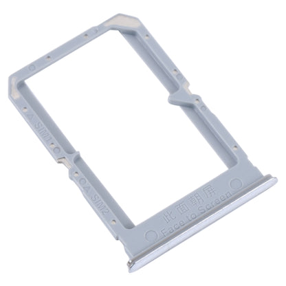 For OPPO K9 SIM Card Tray + SIM Card Tray (Silver) - Card Socket by buy2fix | Online Shopping UK | buy2fix