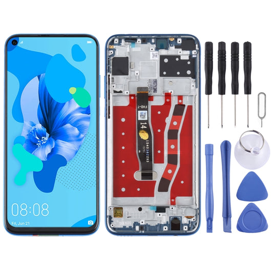 Original LCD Screen For Huawei P20 Lite 2019 Digitizer Full Assembly with Frame (Blue) - Repair & Spare Parts by buy2fix | Online Shopping UK | buy2fix