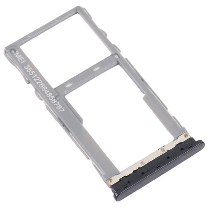 For TCL 20 SE Original SIM Card Tray + SIM / Micro SD Card Tray (Black) - Repair & Spare Parts by buy2fix | Online Shopping UK | buy2fix