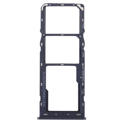 For Alcatel 1V 2021 Original SIM Card Tray + SIM Card Tray + Micro SD Card Tray(Blue) - Repair & Spare Parts by buy2fix | Online Shopping UK | buy2fix