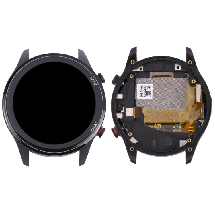 Original LCD Screen For Xiaomi Mi Watch / Watch Color Sport / Watch Revolve Active Digitizer Full Assembly with Frame (Black) - Repair & Spare Parts by buy2fix | Online Shopping UK | buy2fix