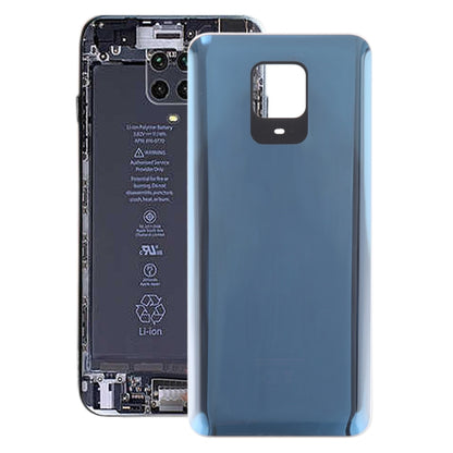 For Xiaomi Redmi Note 9S OEM Glass Battery Back Cover(Grey) - Back Cover by buy2fix | Online Shopping UK | buy2fix