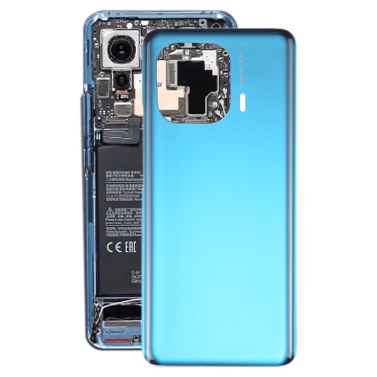 For Xiaomi Mi 11 Pro Battery Back Cover(Blue) - Back Cover by buy2fix | Online Shopping UK | buy2fix