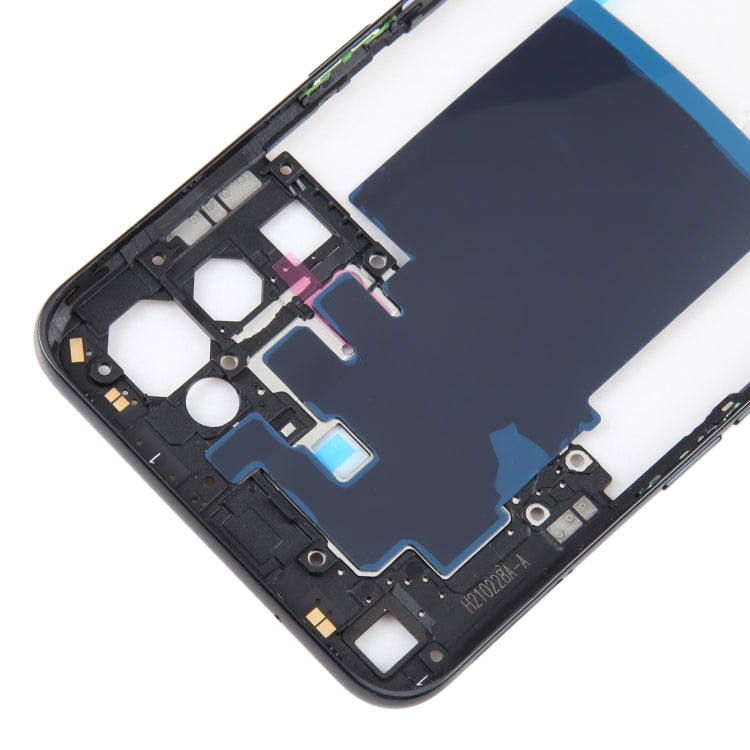 For OPPO Find X3 Lite Original Middle Frame Bezel Plate (Black) - Frame Bezel Plate by buy2fix | Online Shopping UK | buy2fix