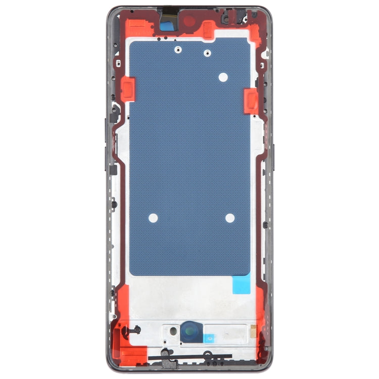 For OPPO A1 Pro Original Front Housing LCD Frame Bezel Plate (Black) - Frame Bezel Plate by buy2fix | Online Shopping UK | buy2fix