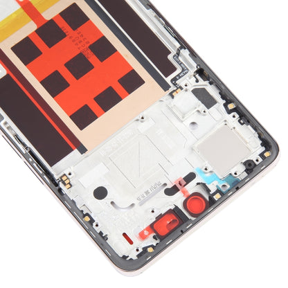 For OPPO Reno9 Original Front Housing LCD Frame Bezel Plate (Gold) - Frame Bezel Plate by buy2fix | Online Shopping UK | buy2fix