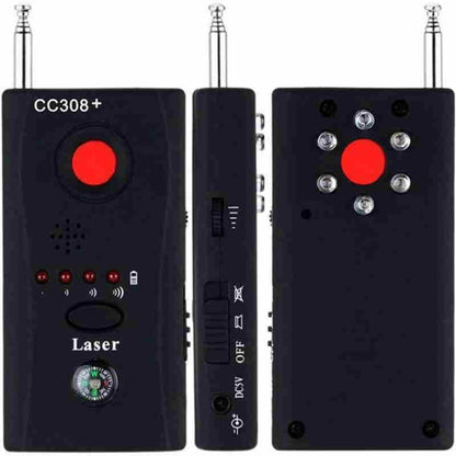 CC308 Full Range Camera Laser  Detector  Mini Wireless Camera Signal GSM Device Finder - Security by buy2fix | Online Shopping UK | buy2fix