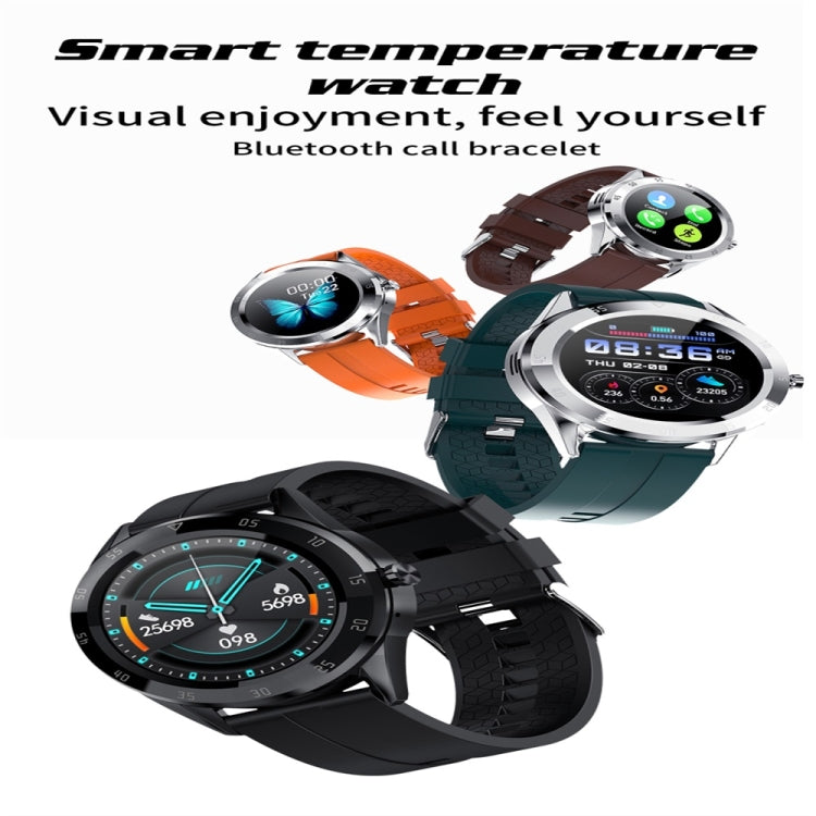 Y10 1.54inch Color Screen Smart Watch IP68 Waterproof,Support Heart Rate Monitoring/Blood Pressure Monitoring/Blood Oxygen Monitoring/Sleep Monitoring(Coffee) - Smart Wear by buy2fix | Online Shopping UK | buy2fix