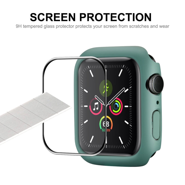 ENKAY Hat-Prince PC Frame + Full Coverage PMMA HD Screen Protector Film For Apple Watch Series 8 / 7 41mm(Transparent) - Smart Wear by ENKAY | Online Shopping UK | buy2fix