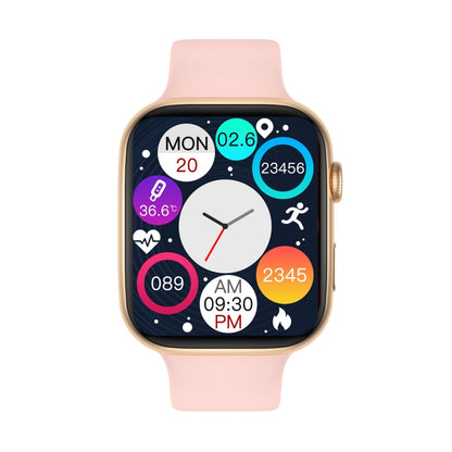 i7 pro 1.75 inch Color Screen Smart Watch, IP67 Waterproof,Support Bluetooth Call/Heart Rate Monitoring/Blood Pressure Monitoring/Blood Oxygen Monitoring/Sleep Monitoring(Pink) - Smart Wear by buy2fix | Online Shopping UK | buy2fix