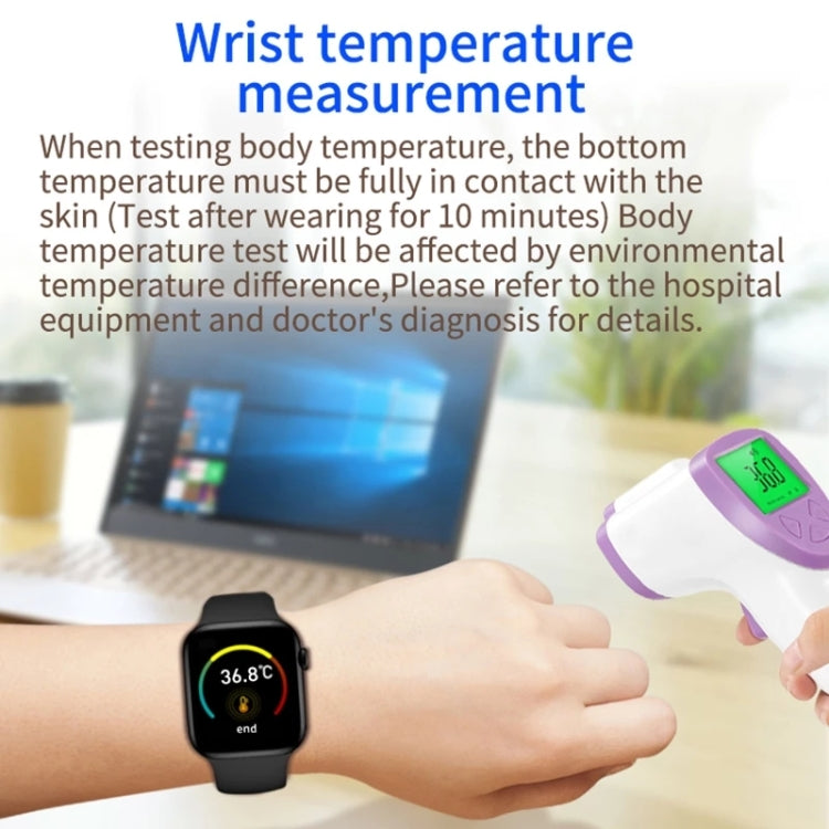 X8 Max 1.75 inch Color Screen Smart Watch, IP67 Waterproof,Support Temperature Monitoring/Bluetooth Call/Heart Rate Monitoring/Blood Pressure Monitoring/Blood Oxygen Monitoring/Sleep Monitoring(White) - Smart Wear by buy2fix | Online Shopping UK | buy2fix