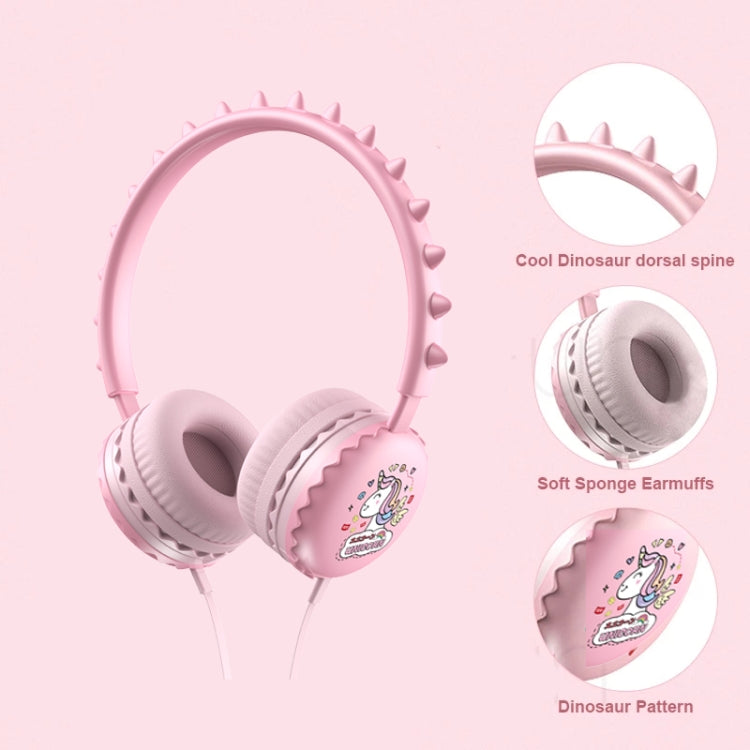 Y19 Cute Cartoon Stereo Music Wired Headphones with Microphone(Cute Bear) - Multimedia Headset by buy2fix | Online Shopping UK | buy2fix