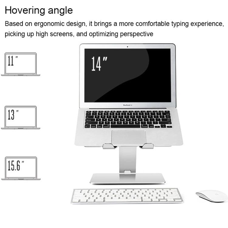 AP-2V Aluminum Alloy Laptop Stand - Computer & Networking by buy2fix | Online Shopping UK | buy2fix