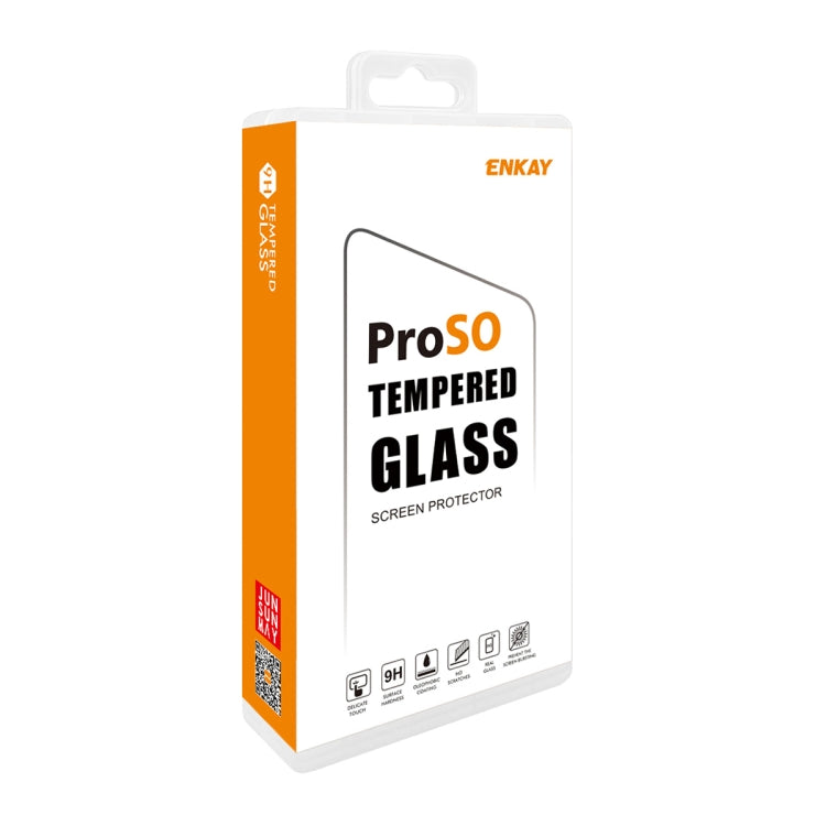 For iPhone 14 Plus 5pcs ENKAY 28 Degree Anti-peeping Tempered Glass Film - iPhone 14 Plus Tempered Glass by ENKAY | Online Shopping UK | buy2fix