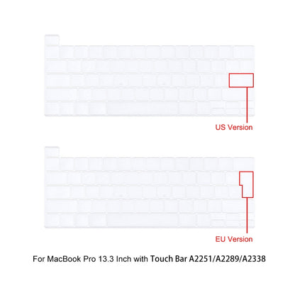 For MacBook Pro 13.3 A2251/A2289/A2338 ENKAY Hat-Prince 3 in 1 Spaceman Pattern Laotop Protective Crystal Case with TPU Keyboard Film / Anti-dust Plugs, Version:EU(Spaceman No.1) - MacBook Pro Cases by ENKAY | Online Shopping UK | buy2fix