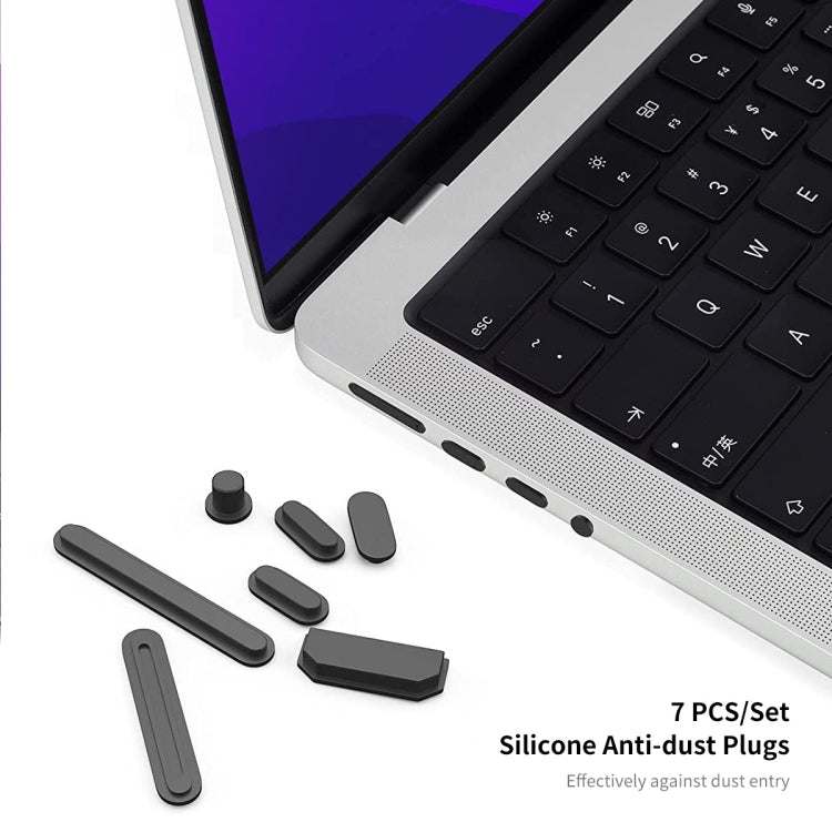 For MacBook Air 13.6 A2681 ENKAY Hat-Prince 3 in 1 Spaceman Pattern Laotop Protective Crystal Case with TPU Keyboard Film / Anti-dust Plugs, Version:EU(Spaceman No.2) - MacBook Air Cases by ENKAY | Online Shopping UK | buy2fix