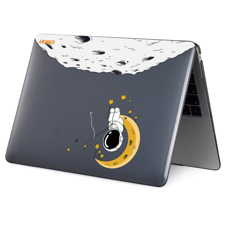 For MacBook Pro 16.1 A2141 ENKAY Hat-Prince 3 in 1 Spaceman Pattern Laotop Protective Crystal Case with TPU Keyboard Film / Anti-dust Plugs, Version:US(Spaceman No.3) - MacBook Pro Cases by ENKAY | Online Shopping UK | buy2fix