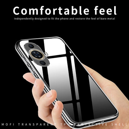 For Huawei nova 11 Pro MOFI Ming Series Transparent Ultra-thin TPU Phone Case - Huawei Cases by MOFI | Online Shopping UK | buy2fix