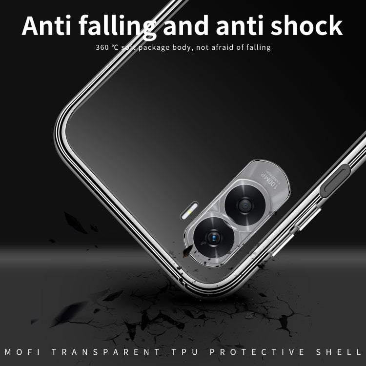 For Honor X50i MOFI Ming Series Transparent Ultra-thin TPU Phone Case - Honor Cases by MOFI | Online Shopping UK | buy2fix