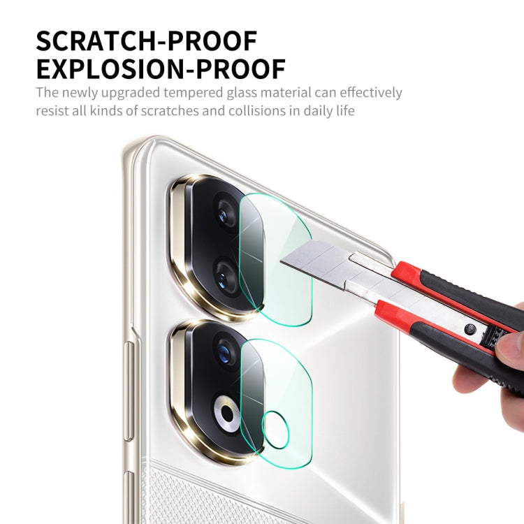 For Honor 90 Pro 5Sets ENKAY Hat-Prince 9H Rear Camera Lens Tempered Glass Film - Honor Tempered Glass by ENKAY | Online Shopping UK | buy2fix