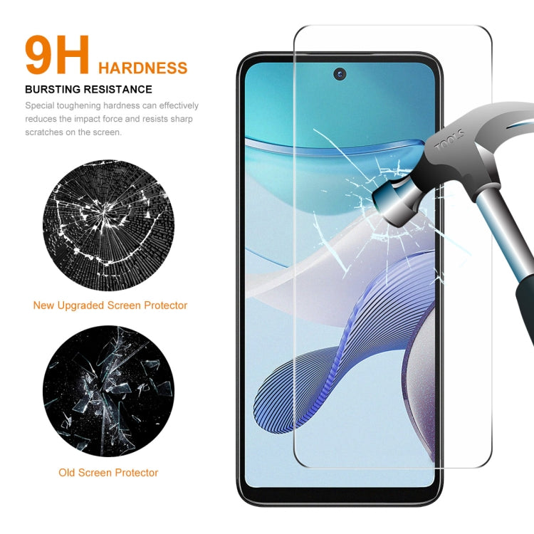 For Motorola Moto G73 / G Power 2023 10pcs ENKAY 0.26mm 9H 2.5D High Aluminum-silicon Tempered Glass Film - Motorola Tempered Glass by ENKAY | Online Shopping UK | buy2fix