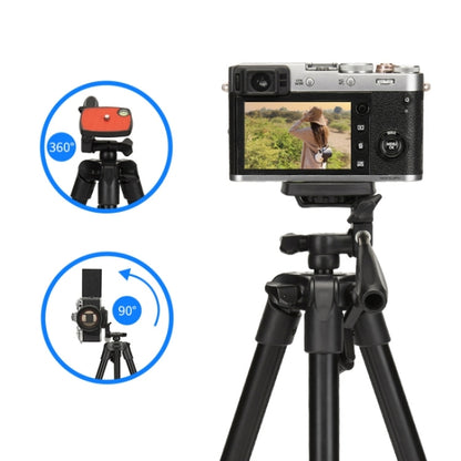 JMARY KP2205 Travel Tripod Mobile Phone Holder Telescopic Camera Mount Tripod Stand - Tripods by Jmary | Online Shopping UK | buy2fix