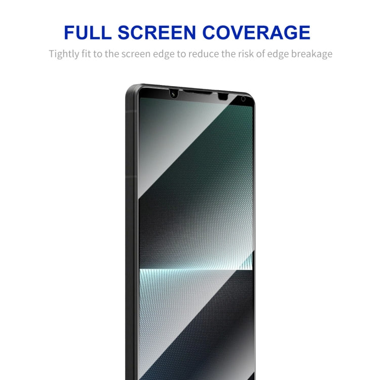 For Sony Xperia 1 V 5pcs ENKAY Full Glue High Aluminum-silicon Tempered Glass Film - Sony Tempered Glass by ENKAY | Online Shopping UK | buy2fix