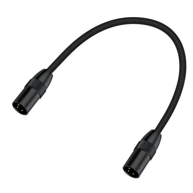 JUNSUNMAY XLR Male to Male Mic Cord 3 Pin Audio Cable Balanced Shielded Cable, Length:3m - Microphone Audio Cable & Connector by JUNSUNMAY | Online Shopping UK | buy2fix