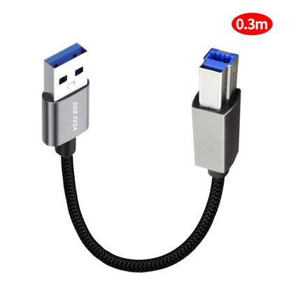 JUNSUNMAY USB 3.0 Male to USB 3.0 Male Cord Cable Compatible with Docking Station, Length:0.3m - USB Cable by JUNSUNMAY | Online Shopping UK | buy2fix