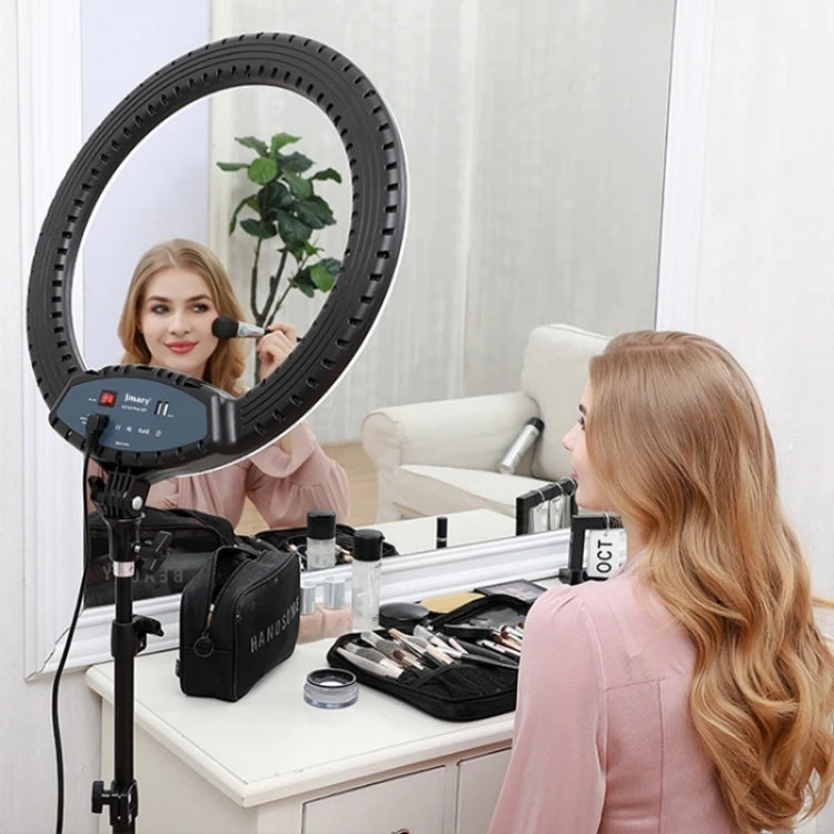 JMARY FM-19RS Photography LED Ring Fill Light 19-inch Touch Control Beauty Light(EU Plug) -  by Jmary | Online Shopping UK | buy2fix