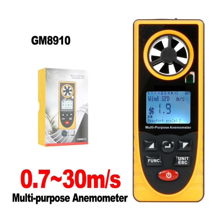 GM8910 Multi-purpose Anemometer - Consumer Electronics by buy2fix | Online Shopping UK | buy2fix