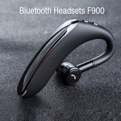 F900 Mini Earhook 180° Freely Rotating Wireless Bluetooth 5.0 Earphone Car Handsfree Call Headphone(Blue) - Bluetooth Earphone by buy2fix | Online Shopping UK | buy2fix