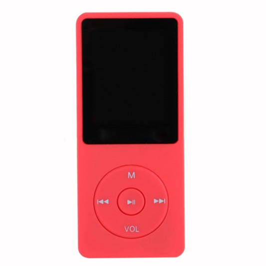 Fashion Portable LCD Screen FM Radio Video Games Movie MP3 MP4 Player Mini Walkman, Memory Capacity:4GB(Red) - Consumer Electronics by buy2fix | Online Shopping UK | buy2fix