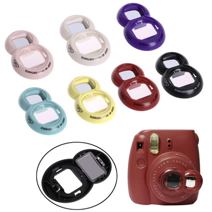 2PCS Selfie Mirror for Polaroid Mini7s / Mini8(Pink) - Camera Accessories by buy2fix | Online Shopping UK | buy2fix