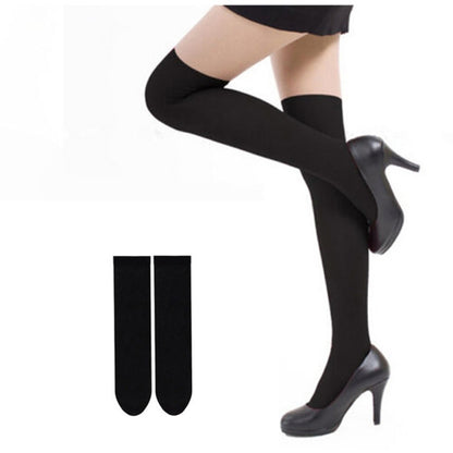 3 Pairs Sexy Thigh High Stocking Women Over knee Socks Female Hosiery Stockings(White) - Outdoor & Sports by buy2fix | Online Shopping UK | buy2fix