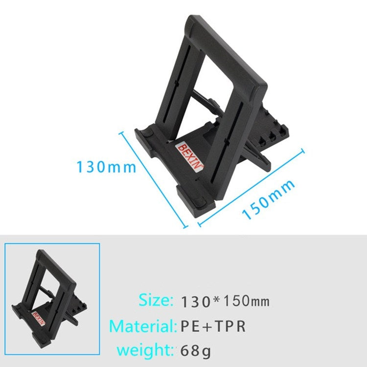 Foldable Tutor Learning Machine Desktop Stand for 7-11 inch Tablet(Black) - Desktop Holder by buy2fix | Online Shopping UK | buy2fix