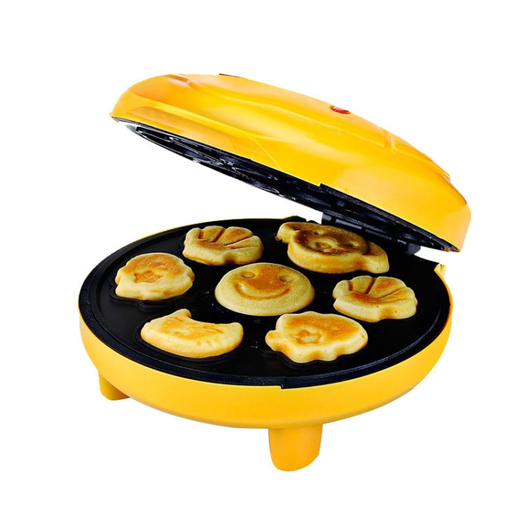 Household Cake Machine Mini Children Bread Machine Double-sided Heating Baking Machine(Yellow) - Home & Garden by buy2fix | Online Shopping UK | buy2fix