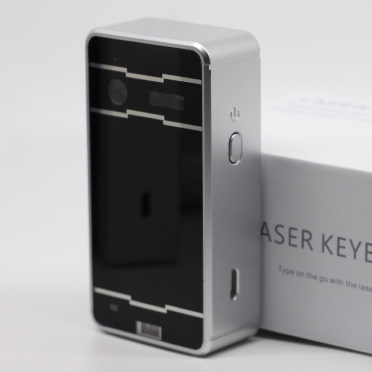 JHP-Best Portable Virtual Lasers Keyboard Mouse Wireless Bluetooth Lasers Projection Speaker(Silver) - Laser Keyboard by buy2fix | Online Shopping UK | buy2fix